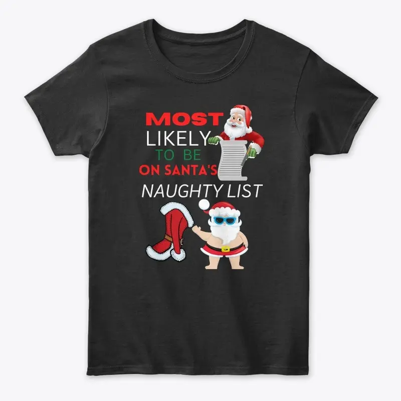 Most likely ,on Santa's Naughty List