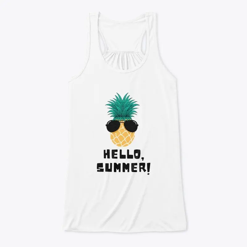 HELLO SUMMER PINAPPLE with SHADES