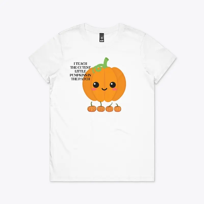 Teacher Pumpkin tee shirt