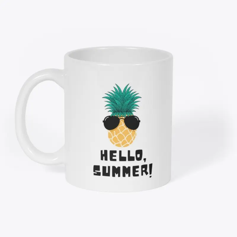 HELLO SUMMER PINAPPLE with SHADES