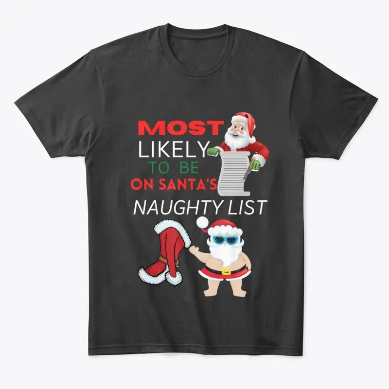 Most likely ,on Santa's Naughty List